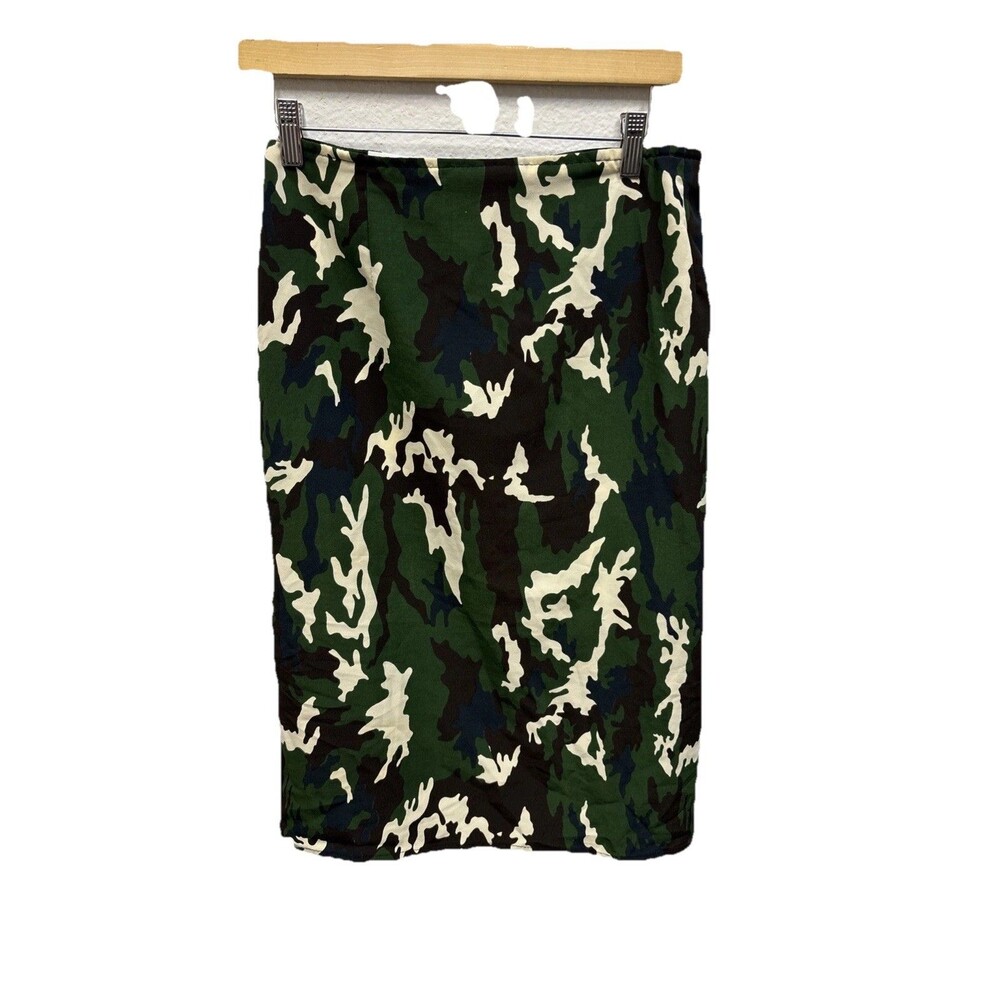 Competitors View Camo Skirt XL Zip Button Vent Straight Colorful